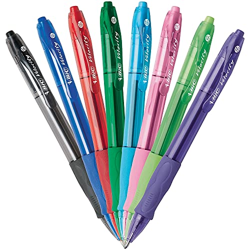 BIC Velocity Bold Fashion Retractable Ball Pen, Bold Point (1.6 mm