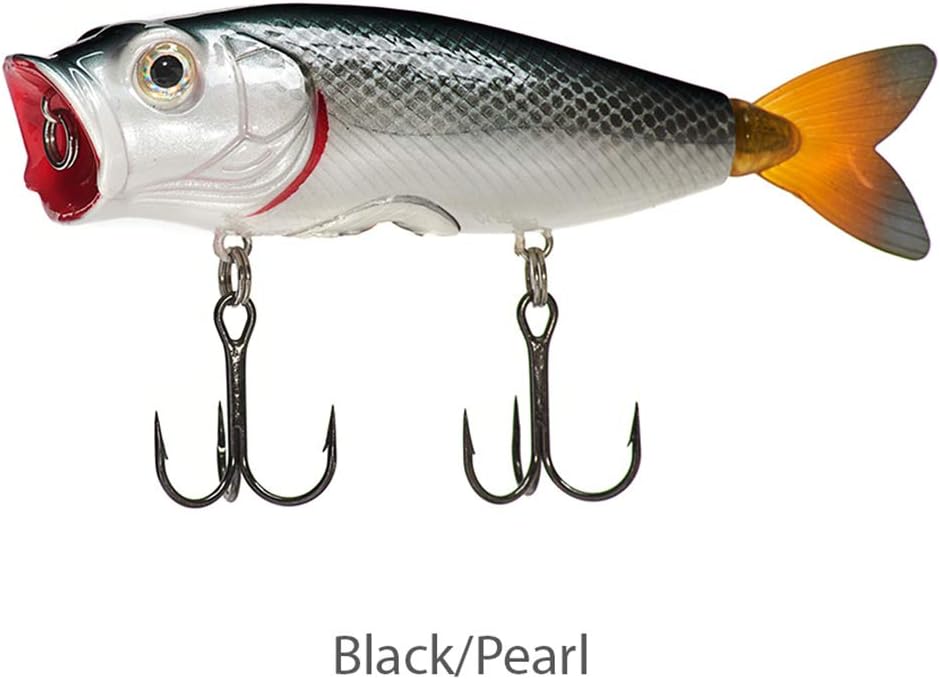 eMinnow World’s Most Advanced bass Lure BassKisser – Patented auto Sequence Swimming Action mimics Live Bait, Built in Unique Vibration & Harmonic Resonator – 4.16” Black Pearl