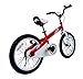 Royalbaby Honey Boys Girls Kids Bike Bicycles with Training Wheels Kickstand Child Bicycle 16 Inch Red