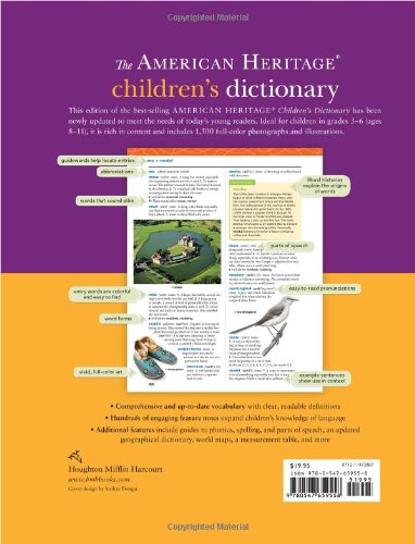 Houghton-Mifflin-1472087-American-Heritage-Childrens-Dictionary-Hardcover-2016-896-Pages