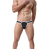 ZONBAILON Mens Sexy Bulge Enhancing Briefs Underwear Low Rise Ice Silk Big Ball Pouch Underpants M L XL 2XL 3XL Pack