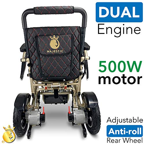 2020 Limited Edition Remote Control Foldable Electric Wheelchair Mobility Aid Lightweight