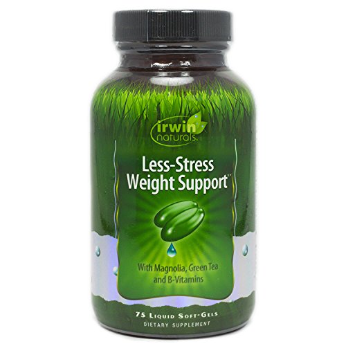 Irwin naturals less-stress weight support, 75 liquid gel caps