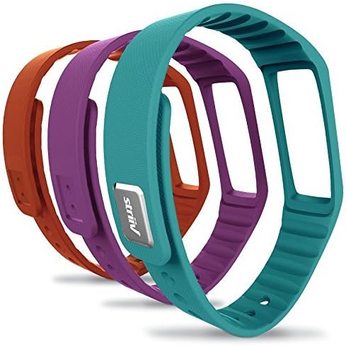 Striiv Fusion Wristband, Orange/Light Blue/Purple, One Size by Striiv