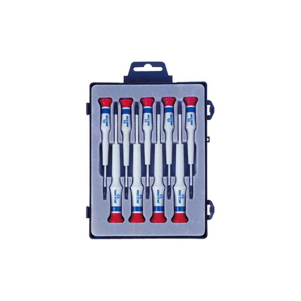 king tony 32209MR Precision Screwdriver Set Slotted/Set of 9