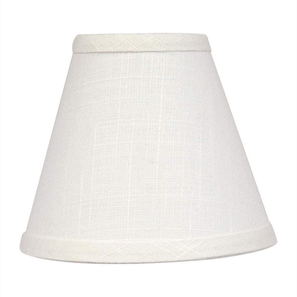 Tootoo Star Barrel White Small Lamp Shade for Table Floor Lamps Replacement, 6x10x7.5 Inch, Fabric Cloth,Spider Model (white)