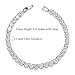 UMODE Jewelry 0.5 Carat Round Cut Clear Cubic Zirconia CZ Tennis Bracelet For Woman