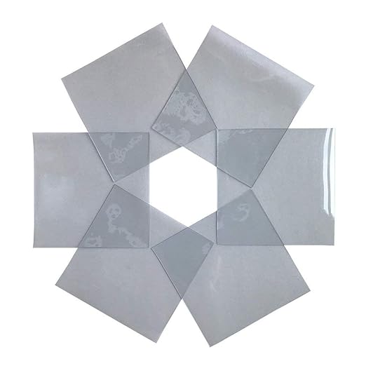 Hochtransparente PVC Folie als Meterware | PVC-Folie | Premium PVC Folie (520g/m²) | Industrie-Qualität | 100% Wasserdicht & 