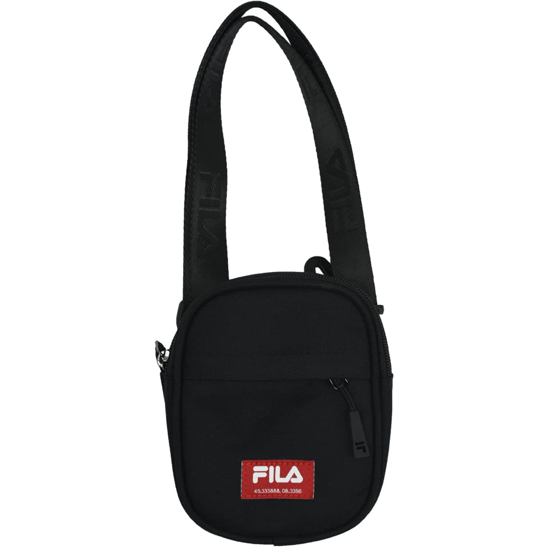 FILA BADALONA Badge Pusher Bag Berlin, Unisex Pusher bag, Black Beauty, Einheitsgröße