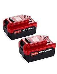 2 Packs 6.0Ah High Capacity Replacement for Porter Cable 20V MAX Lithium-ion Battery PCC685L PCC680L PCC682L PCC685LP