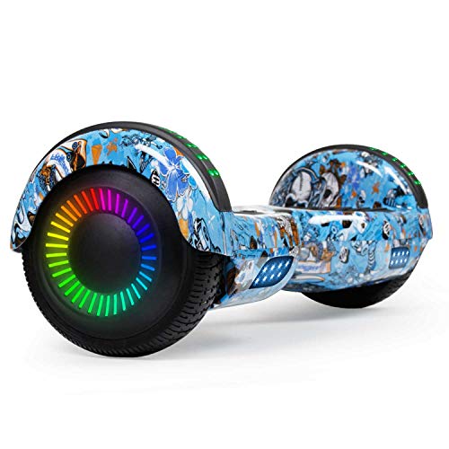 SISIGAD Hoverboard Self Balancing Scooter 6.5" TwoWheel Self Balancing