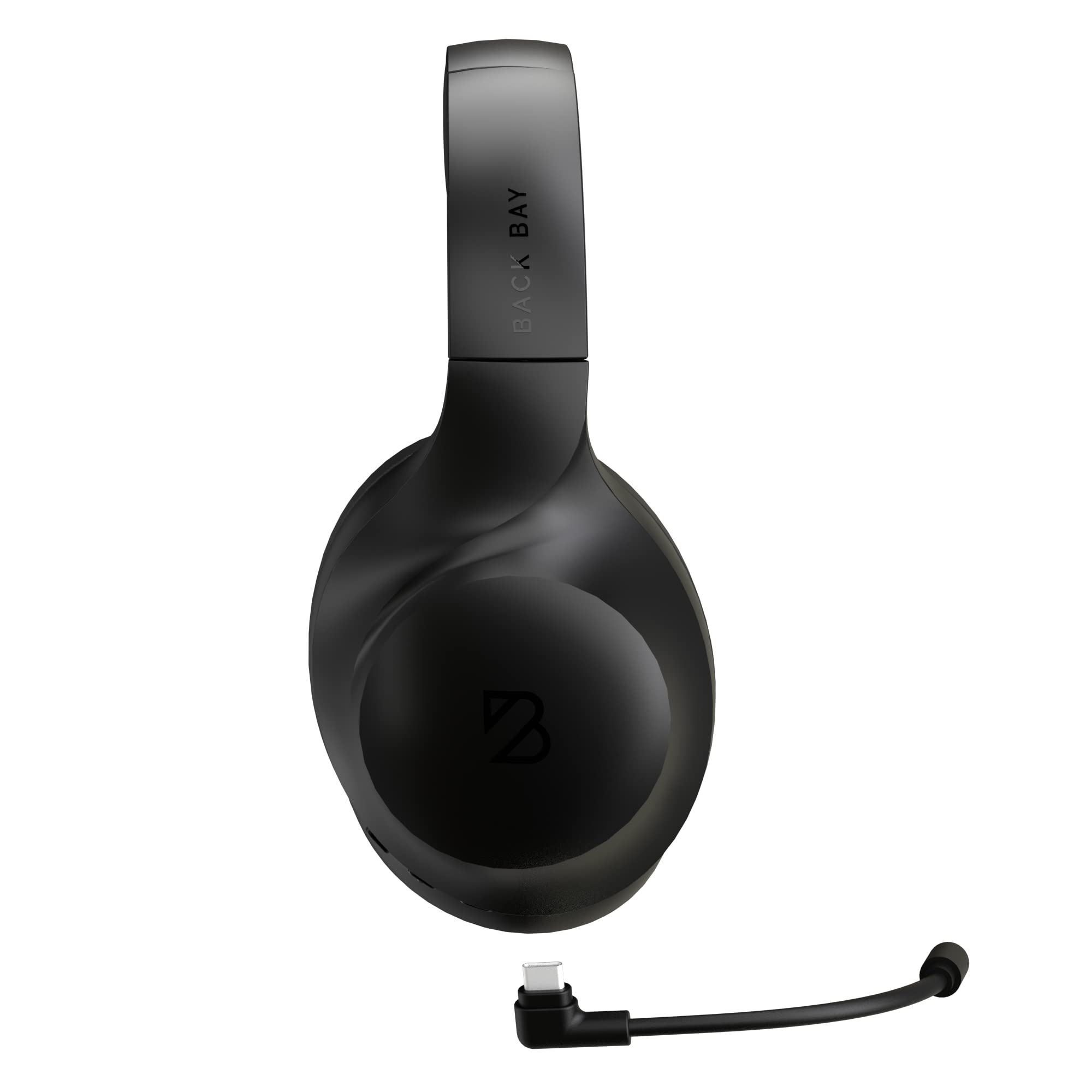 ClearCall 70 - Bluetooth Headphones with Microphone for Work - Removable Boom Mic - Over Ear Office Wireless Headsets for Computer, Wireless Headphones Mic, Bluetooth Headset with Microphone for PC