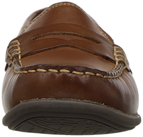 Florsheim Kids Boys' Jasper Driver Jr, Saddle Tan, 10 M US Toddler