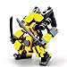 LetMay Original Design Mecha Series DIY Building Block,Mini Robot Assault Squad(Yellow) fit for Mobile Frame Zero Game…