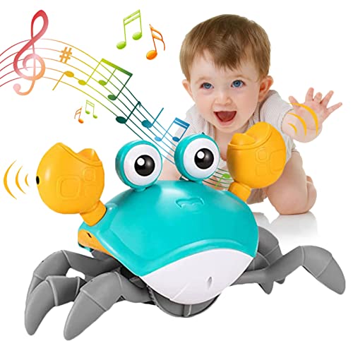 Crawling Crab Baby Toy,Sensory Toys for 3 4+ Years Old Boys Girls with