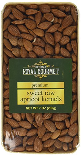 Premium Sweet Raw Apricot Kernels (Pits) 7 OZ Natural Premium Sweet Raw Apricot Kernels (Pits) 7 OZ Natural