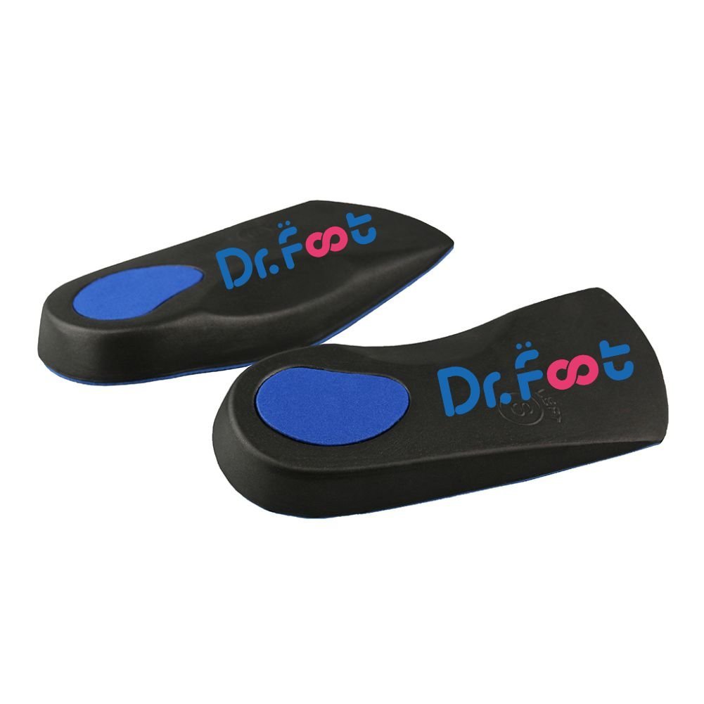 Dr. Foot\'s 3/4 Length Orthotics Insoles - Best Insoles For Corrects Over-pronation,Fallen Arches, Fat Feet - Plantar Fasciitis, Heel Spurs, Bunions, And Other Foot Conditions (S - W7-8.5 | M5.5-7)