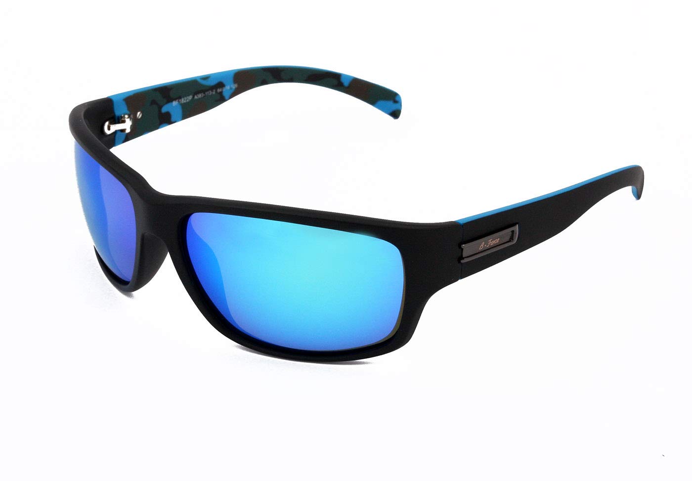 Beach Force Genuine Polarised Sport Sunglasses, Mirrored Lenses Sunglasses For Men Women Junior Cycling Outdoor Sport with UV400 Protection Anti Glare