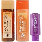 Magic Hair shampooo y acondicionador pilostrong + keratina keramagic (3 pack) Magic Hair Shampoo Colombia, Magic Hair Colombia