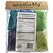Woolbuddy Needle Felting Wool, Natural Handmade Wool Roving, 6 Vibrant Colors with Instructions (Wool Bag Spring)