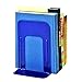 STEELMASTER Deluxe Steel 9 Inch Bookends, 1 Pair, Cobalt Blue (241009108)
