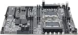 Oikabio X99 Motherboard Dual CPU LGA2011-3 RECC DDR4 w/ 2x E5 2620 V3 CPUs view 3
