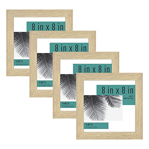 MCS Studio Gallery Frame, Natural Woodgrain, 8 x 8