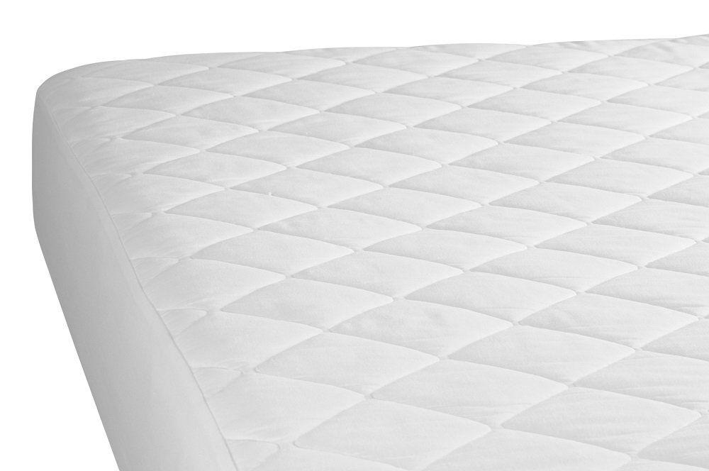 Luxury Quilted Extra Deep Mattress Protector, Hotel Quality Fitted Mattress Protector's 13" deep (3/4 Bed (4 foot)) White