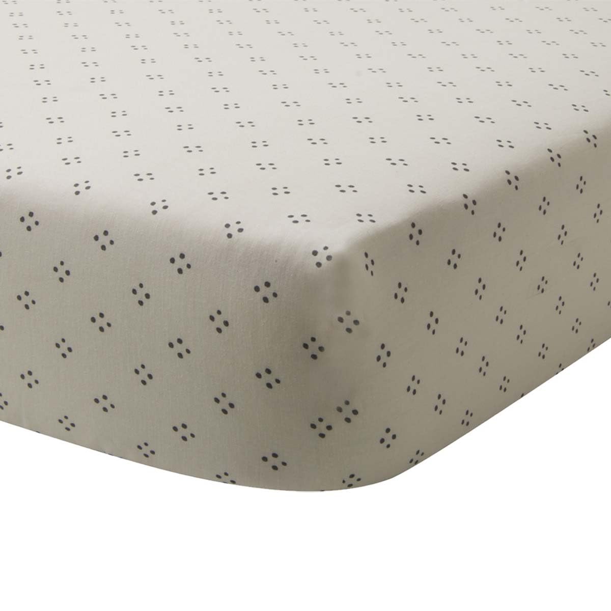 Emiko Printed Bamboo Fitted Sheet, 140 x 190 cm, Origin