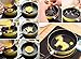 PNBB 8pcs Different Shapes Stainless Steel Fried Egg Molds with 1pc Silicone Pastry Brush - Set of 9