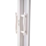 Panana PVC Folding Door White Gloss Concertina Accordion Internal Plastic view 4