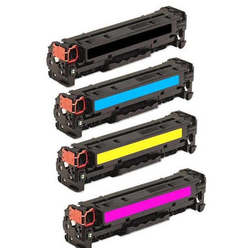 HI-VISION HI-YIELDS ® Compatible Toner Cartridge Replacement for 131 (1 Black, 1 Cyan, 1 Yellow, 1 Magenta, 4-Pack)