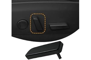 Betherioa Seat Adjustment Button Compatible with Tesla Model 3 Model Y 2017 2018 2019 2020, Passenger Side Seat Back Forward Adjustment Button Cover Replacement, Replaces Part 1098843-00-E (Black)