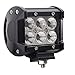 Lumitek Led Pods, 10PCS 4inch 18W Led Light Bar Led Flood Work Light IP 67 Waterproof Led Fog Lights Driving Off-road Lights for Trucks Pickup Jeep SUV UTV Tan