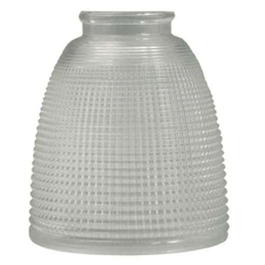 Lowes Rippled Clear Lamp Replacement Shade Lot Of 2 Amazon Com