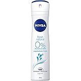 Nivea FRESH NATURAL spray deodorant 0% Aluminum 150ml