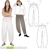 Style Arc Sewing Pattern - Barry Woven Pant (Sizes 04-16)