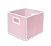 Folding Fabric Nursery Basket Storage Cube with Handle