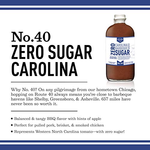 Lillie's Q Zero Sugar Carolina Barbeque Sauce, Gourmet Carolina Sauce