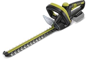 3D VO INN Hedge Trimmer for Dewalt 20V Battery, Cordless Hedge Trimmer with 22'' Dual-Action Blade, 1600RPM, 3/5'' Cutting Width, Rotatable Handle & Dual-Switch Design (Battery Not Included) (Green)