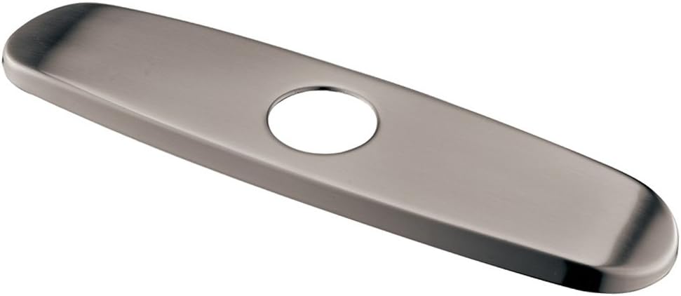 Gicasa Stainless Steel Sink Faucet Hole Cover Deck Plate Brushed