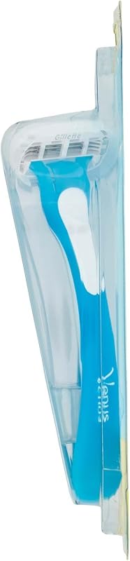 Gillette venus oceana aparelho de barbear feminino descartável, pacote com 4 lâminas