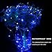 ErChen Solar Powered Copper Wire Led String Lights, 33FT 100 Leds Waterproof 8 modes Decorative Fairy Lights for Outdoor Christmas Garden Patio yard (Blue)