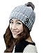 Spikerking Womens Winter Knitting Wool Hat Daily Slouchy Beanie Skull Cap