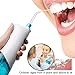 Mifanstech Cordless Water Flosser Professional Oral Care Dental Flosser -IPX7 Waterproof-3 Modes Rechargeable Battery Oral Irrigator with 4 Jet Nozzles 180ml Water Tank(Blue)