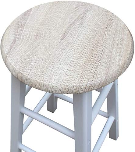 Modern 3-piece bar set with two stools, ideal for breakfast or dining.