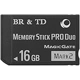 BR &amp; TD 16GB PRO Duo (Mark 2) Memory Stick for PSP