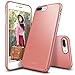 Ringke Slim Compatible with iPhone 7 Plus Case, iPhone 8 Plus Case Snug Fit Slender Thin Scratch Resistant Phone Cover - Rose Gold