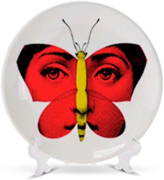 Fornase ttiqk Plate Decoration Plate Decorative Plate Wall Plate Flora Lina Face Plate Plate Hanging Plate Decor