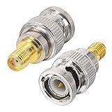 Boobrie 2-Pack SMA Female to BNC Male Adapter SMA